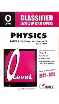 GCE O Level Classified Physics Paper 2